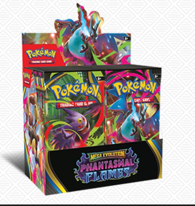 Pokemon phantasmal flames booster box
